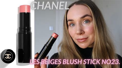 chanel les beiges stick blush 21|chanel cream blush review.